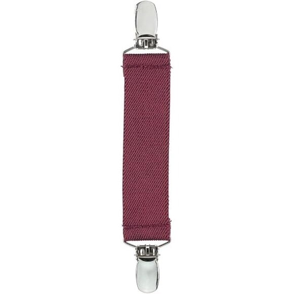 Hold'Em Elastic Scarf and Hat Clips Attacher Extra Heavy Clips  - Burgundy - Picture 1 of 7